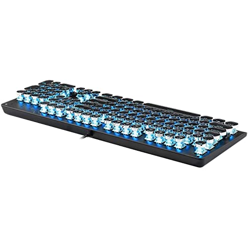 Gaming-Tastatur und -Maus, kabelgebunden, mechanische Gaming-Tastatur, 104 Tasten, Anti-Ghosting-LED-Hintergrundbeleuchtung für Gamer, Laptop, Computer/369 Bild 6