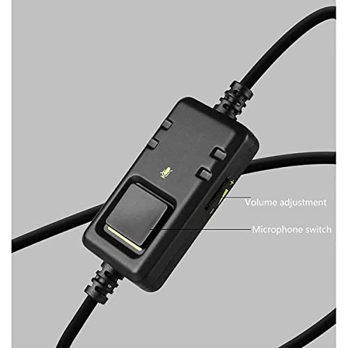 Gaming-Headset mit Mikrofon, 7.1 Surround-Sound, Gaming-Headset, abnehmbares Mikrofon mit Geräuschunterdrückung, faltbar, 40 mm Sound-Einheit, 4D-Surround-Sound/372 Bild 7