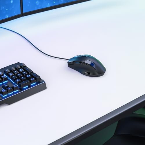 Titanwolf - XXXL Übergröße Mauspad 1500x800mm - Gaming Mousepad Groß - 150x80 cm Tischunterlage Large Size - verbessert Präzision und Geschwindigkeit XXXL - für Logitech Maus und Tastatur - Weiss Bild 4