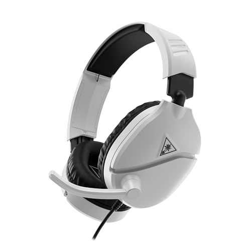 Turtle Beach Recon 70 Konsole Weiß PlayStation Universell Einsetzbares Gaming-Headset for PS5, PS4, Xbox Series X|S, Xbox One, PC and Mobile Bild 1