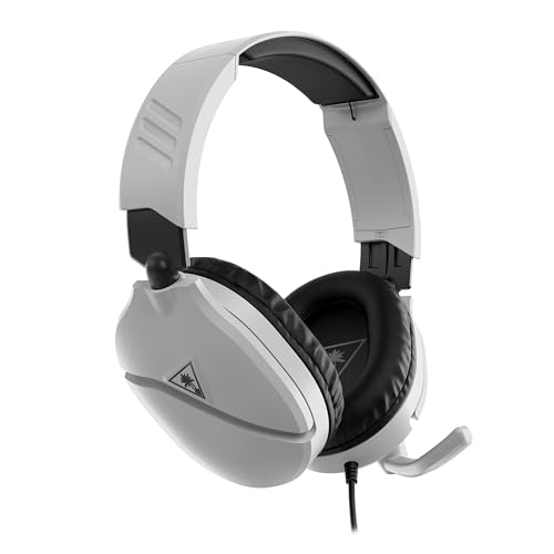 Turtle Beach Recon 70 Konsole Weiß PlayStation Universell Einsetzbares Gaming-Headset for PS5, PS4, Xbox Series X|S, Xbox One, PC and Mobile Bild 3