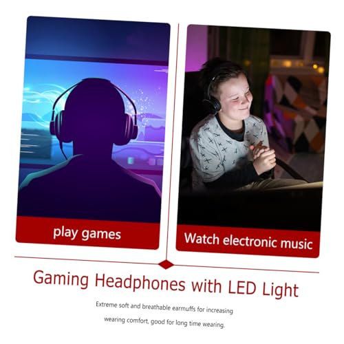Veemoon Gaming Kopfh rer Mikrofon mit Noise Cancelling Funktion Bild 5
