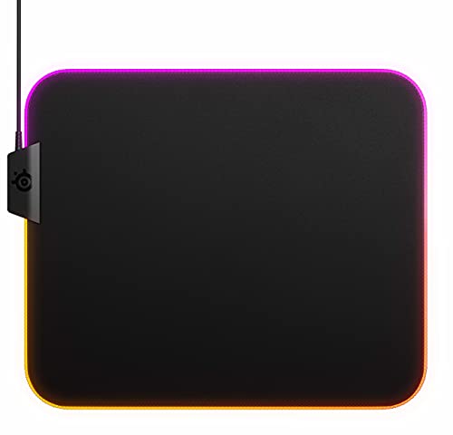 SteelSeries Arctis Nova Pro Wireless - Multi-System Gaming-Headset & QcK Prism Cloth M - Gaming Mauspad – 2 Zonen RGB-Beleuchtung – Mittelgroße (320mm x 270mm x 6mm) Bild 6