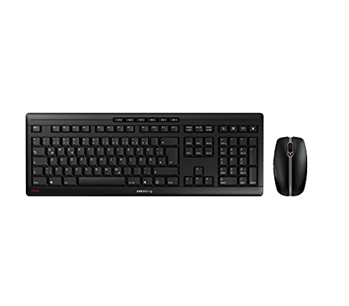 JBL Quantum 350 Over-Ear Gaming Headset – Wireless 2.4 GHz und USB-C-Anschluss & Cherry Stream Desktop Recharge, kabelloses Tastatur- und Maus-Set Bild 5