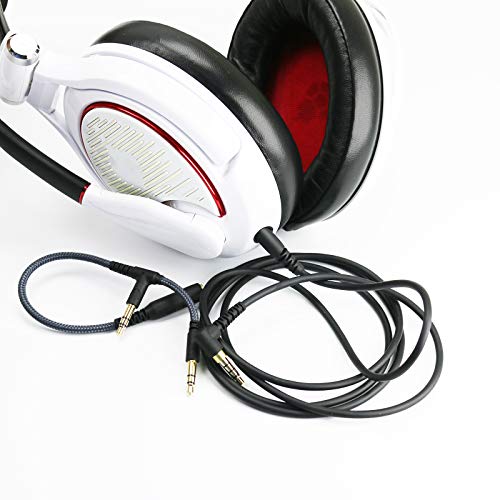 ABLET Ersatz-Audiokabel, kompatibel mit Sennheiser Game Zero, Game One, PC 373D, PC 37X, GSP 350, GSP 500, GSP 600 Gaming-Headsets, 1,2 m Bild 5