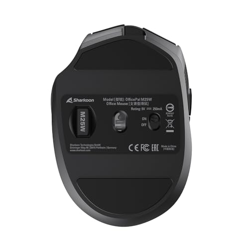 Sharkoon OfficePal M25W Schwarz Bild 2