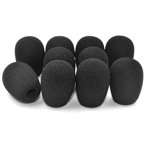 5 Stück langlebige Mikrofon-Filterabdeckung für BlackShark V2 Pro Headset-Mikrofone, Schaumstoff, professioneller Mikrofon-Windschutzscheiben-Windschutz Bild 5
