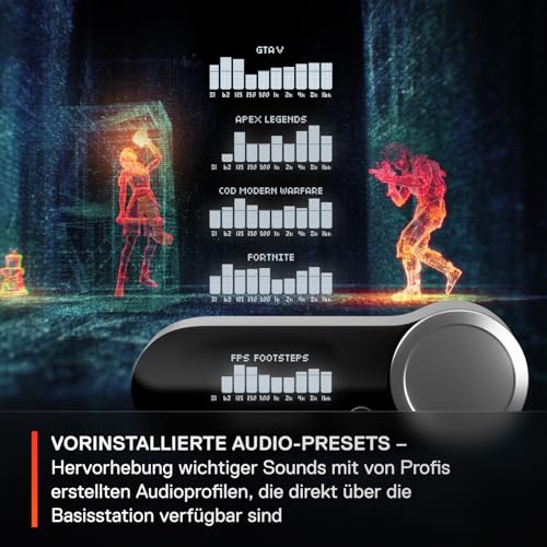 SteelSeries Arctis Nova Pro Wireless Xbox Headset - Gaming Headset Wireless - Unbegrenzte Akkulaufzeit; 2-Akku-System - Active Noise Cancellation - ClearCast Gen2 Mikro - Für Xbox, PC & mehr- Weiß Bild 4