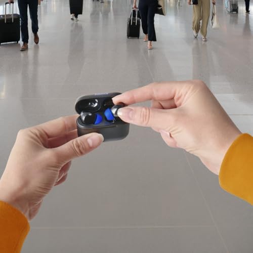 Hama Bluetooth Kopfhörer (kabellos, TWS-Kopfhörer, Active Noise Cancelling, Earbuds mit Ladestation, ENC, In-Ears, USB-C Schnellladen, Bluetooth-Headset, App-/Sprachsteuerung, Touch Control) schwarz Bild 3
