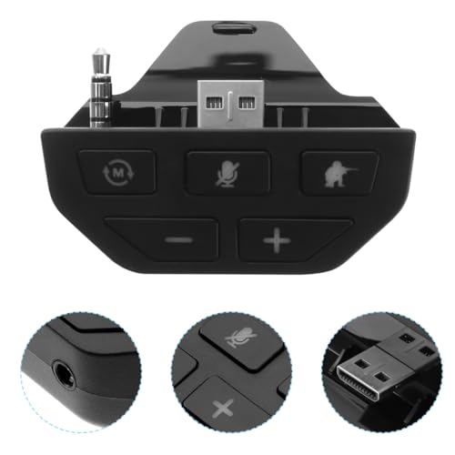DOITOOL 3stücke Stereo Headset Adapter Für Audioanschluss Kompatibel Mit Gaming Headsets Für Verbesserten Sound Und Chat Leicht Zu Verbinden Und Langlebig Bild 2