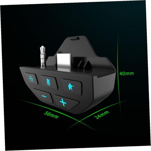 DOITOOL 3stücke Stereo Headset Adapter Für Audioanschluss Kompatibel Mit Gaming Headsets Für Verbesserten Sound Und Chat Leicht Zu Verbinden Und Langlebig Bild 4