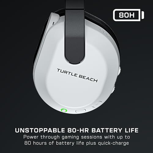 Turtle Beach Stealth 600 Konsole Weiß Xbox Kabelloses Gaming Headset w/ 80hr Stunden, 50mm Lautsprecher und Bluetooth für Xbox Series X|S, Xbox One, PC and Mobile Bild 3