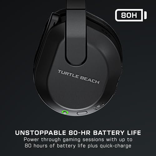 Turtle Beach Stealth 600 Schwarz Xbox Kabelloses Gaming Headset w/ 80hr Stunden, 50mm Lautsprecher und Bluetooth für Xbox Series X|S, Xbox One, PC Bild 3