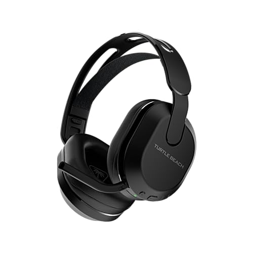 Turtle Beach Stealth 500 Schwarz Playstation Kabelloses Gaming Headset w/ 40hr Stunden und Bluetooth für PS5, PS4, PC Bild 1