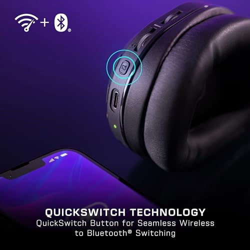Turtle Beach Stealth 500 Schwarz Playstation Kabelloses Gaming Headset w/ 40hr Stunden und Bluetooth für PS5, PS4, PC Bild 5
