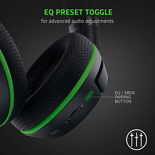 Razer Kaira Pro – Kabelloses Headset für Xbox Series X und mobiles Xbox-Gaming (TriForce Titanium 50-mm-Treiber, HyperClear-Supernierenmikrofon, dediziertes mobiles Mikrofon) Schwarz (erneuert) Bild 6