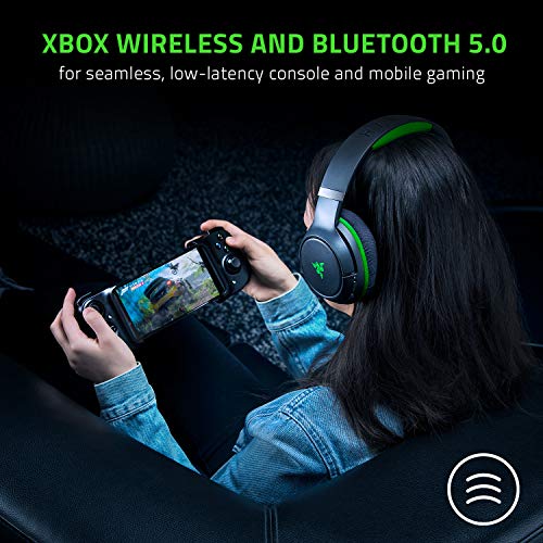 Razer Kaira Pro – Kabelloses Headset für Xbox Series X und mobiles Xbox-Gaming (TriForce Titanium 50-mm-Treiber, HyperClear-Supernierenmikrofon, dediziertes mobiles Mikrofon) Schwarz (erneuert) Bild 7