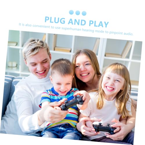 Angoily 3stücke Headset Adapter Für Kompakter Stereo Kopfhörer Mit Audioanschluss Für Gaming Und Bild 6