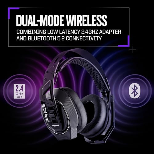 Rig 900 MAX Wireless Bluetooth Gaming Headset für Xbox, PlayStation, Nintendo Switch und PC; Ladestation; bis zu 60 Stunden Akkulaufzeit; Dolby Atmos Audio 3D, 10-1647-01 Bild 3