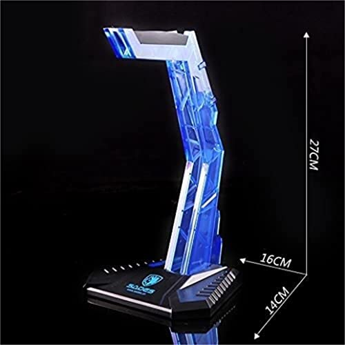 Kopfhörer-Aufhänger, Headset-Halter, professionelle Gaming-Headset-Halterung, Headset-Rack, Kopfhörer-Display-Regal, universelle multifunktionale Kopfhörer-Halterung, Kopfhörer-Ständer for Schreibtisc Bild 2