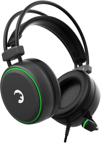 GAMEPOWER Jin X Gaming Headset – 50mm Neodym-Treiber, 24-Bit Hi-Fi Sound, AI-ENC Mikrofon, 3.5mm Klinke Kopfhörer kompatibel mit PS5, PS4, Xbox Series X/S, PC, Switch - Dark Gray Bild 2