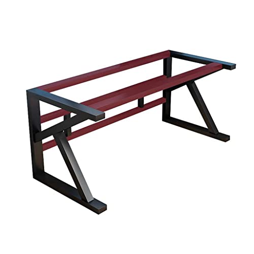 Einfacher Gaming-Schreibtisch, K-förmiger Gamer-Arbeitsplatz, Home-Office-PC-Laptop-Arbeitsplatz, Gaming-Computertisch, Headset-Haken mit robustem Metall- und Holz-Computertisch, Weiß-L 80 c Bild 6
