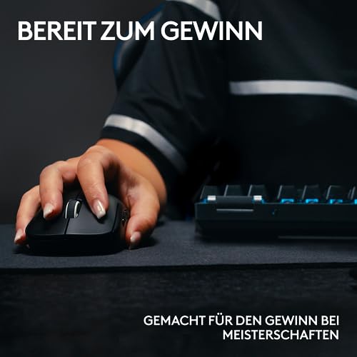 Logitech G PRO X 60 Lightspeed kabellose Gaming-Tastatur, Ultra-kompakte mechanische 60%-TKL-Tastatur für PC (QWERTZ DE) + PRO X Superlight 2 Lightspeed Kabellose Gaming-Maus - Weiß Bild 5