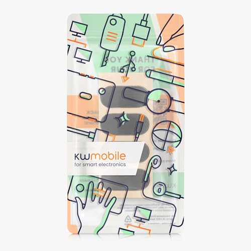 kwmobile Mouse Feet Sticker kompatibel mit Logitech MX Anywhere 3 Ersatz Glider - Mausfüße passgenau - Maus Glides in Schwarz Bild 6