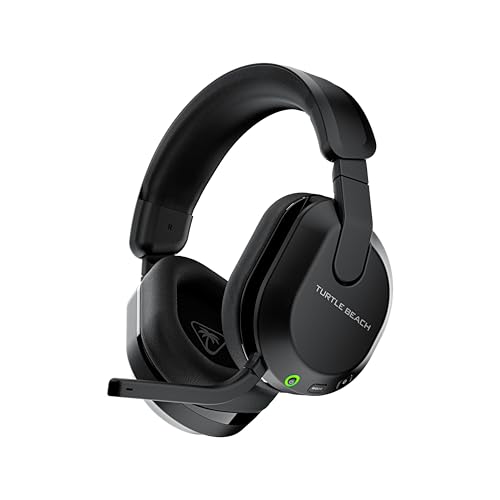 Turtle Beach Stealth 600 PC Kabelloses Gaming Headset w/ 80hr Stunden, 50mm Lautsprecher und Bluetooth für PC, PS5, PS4, Schwarz Bild 1
