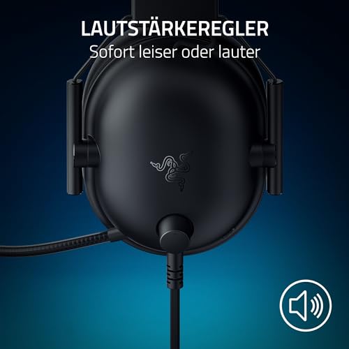 Razer BlackShark V2 X (Playstation) - Kabelgebundenes E-Sport Headset für Playstation Konsole (250g, Nierenmikrofon, 50mm Treiber, Passive Geräuschunterdrückung, 3,5mm Anschluss) Schwarz Bild 6