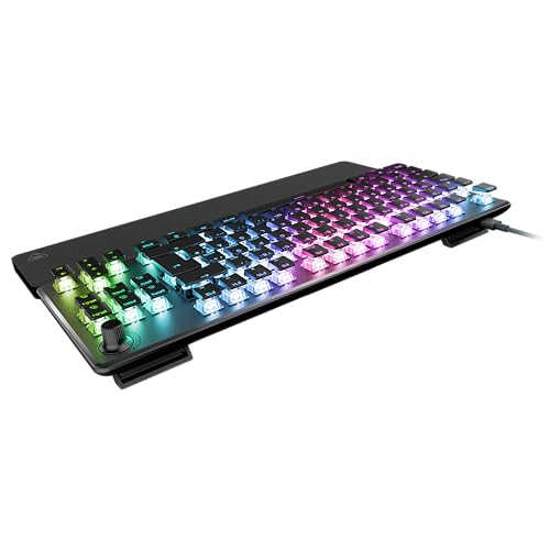 Turtle Beach Vulcan II TKL Pro - Magnetisch-mechanische RGB-Gaming-Tastatur, Analoge Halleffekt-Schalter, Medientasten, Handballenauflage, Aluminium-Abdeckplatte Bild 3