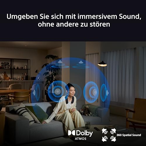 Sony BRAVIA Theatre U – Dolby Atmos® Nackenlautsprecher, Bluetooth®, Multi-Pair Connection, PS5 Gaming Funktion, 360 Spatial Sound Personaliser Bild 6