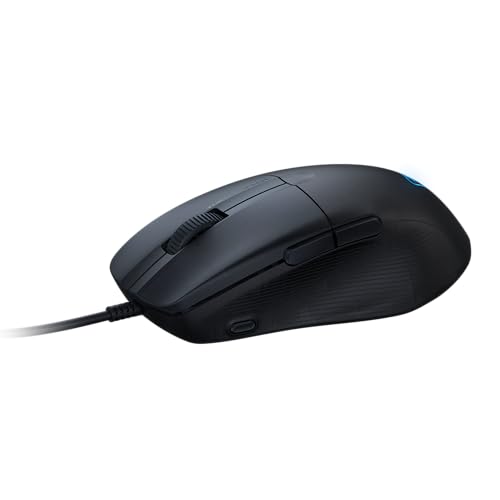 Turtle Beach Pure SEL – Ultraleichte, ergonomische RGB-Gaming-Maus, optischer 8K DPI-Sensor, mechanische Schalter, PTFE-Gleitelemente, RGB-Beleuchtung - Schwarz Bild 3