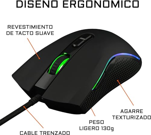 G-Lab Combo Yttrium - Set mit Tastatur und Maus, 3-in-1-Kombination mit QWERTY-Gaming-Tastatur, 105 Tasten, Gamer-Maus 2600 DPI, Gamer-Mauspad, PC/PS4/PS5 Bild 5