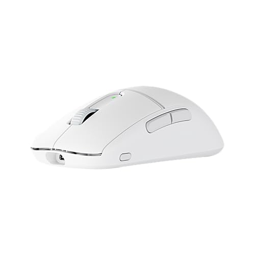 Turtle Beach Burst II Air – Kabellose 2,4-GHz-Gaming-Maus: ultraleichte 47 g, Optical Switches, symmetrisch, optischer Sensor, 26k DPI, Bluetooth, bis zu 120h Akkulaufzeit - Weiß Bild 3