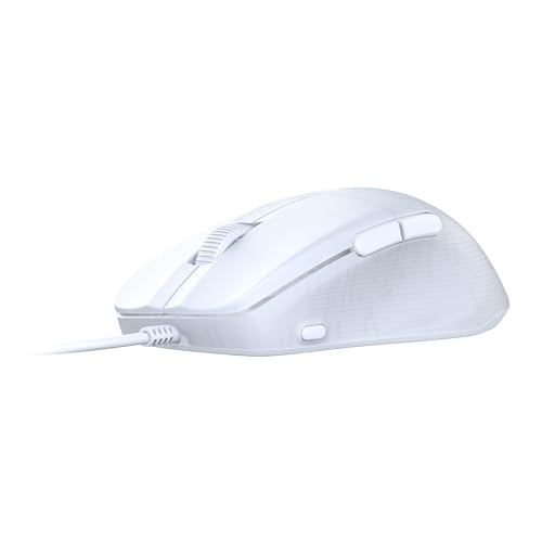 Turtle Beach Pure SEL – Ultraleichte, ergonomische RGB-Gaming-Maus, optischer 8K DPI-Sensor, mechanische Schalter, PTFE-Gleitelemente, RGB-Beleuchtung - Weiß Bild 2