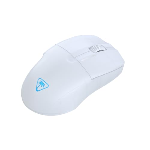 Turtle Beach Pure Air – Ultraleichte, kabellose und ergonomische RGB-Gaming-Maus, optischer Sensor mit 26.000 DPI, 125h Akkulaufzeit - Weiß Bild 7