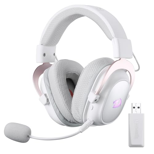 Redragon H510 PRO 3-Modus-RGB-Gaming-Headset – 7.1-Surround-Sound – 53-mm-Audiotreiber in Memory Foam-Ohrpolstern mit strapazierfähigem Stoffbezug – Kopfhörer für mehrere Plattformen Bild 1