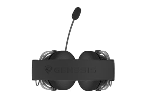 GENESIS Toron 531 Gaming Headset – Over-Ear Kopfhörer mit 50 mm Treibern, abnehmbares Mikrofon, 3,5 mm Klinke, geschlossene Bauweise, Lautstärkeregler am Kabel, kompatibel mit PC und Spielkonsole Bild 3