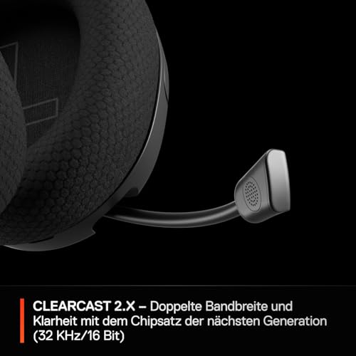 SteelSeries Arctis Nova 5 Wireless - Gaming Headset- Multi-System -PC,PS5 - Magnetische Neodym-Treiber -Über 100 Audio Presets - 60H Akkulaufzeit - 2,4 GHz oder BT-ClearCast Gen2.X-Mik Bild 4
