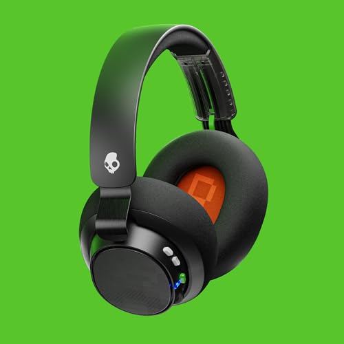 Skullcandy SLYR Pro Wireless Over-Ear Gaming Headset mit USB-A-Sender mit Besonders Niedriger Latenz für Xbox, PC oder Nintendo Switch oder PlayStation - Schwarz/Grün Bild 3