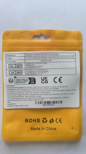 G PRO X G233 G433 G PRO Ersatzkabel, kompatibel mit Logitech G PRO X G233 G433 G PRO Gaming-Headset, Inline-Stummschaltung, Lautstärkeregler mit Mikrofon, Kopfhörer-Audio-Verlängerungskabel Bild 2