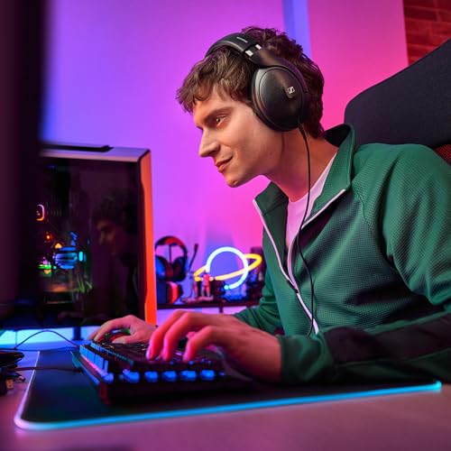 Sennheiser HD 620S geschlossene Kopfhörer - audiophiler Stereo Sound mit lautsprecherähnlichem Raumgefühl und optimiertem Surround für immersiven Klang - mit Kabel, schwarz Bild 3
