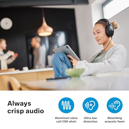 Sennheiser HD 620S geschlossene Kopfhörer - audiophiler Stereo Sound mit lautsprecherähnlichem Raumgefühl und optimiertem Surround für immersiven Klang - mit Kabel, schwarz Bild 4