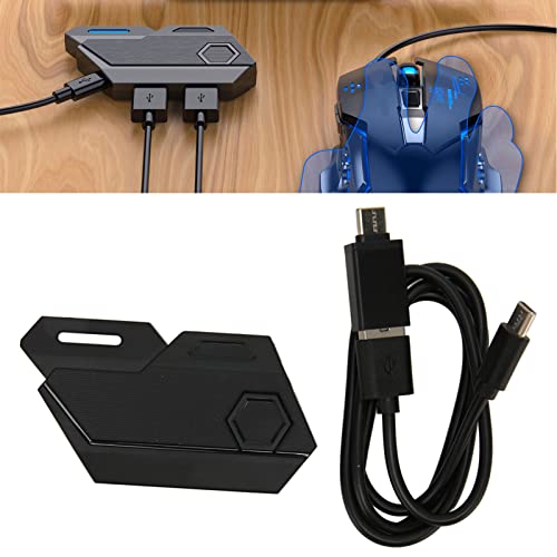 Tastatur-Maus-Konverter-Adapter, Tastatur- und Mauskonverter, Gaming-Maus-Tastaturadapter, Tastatur- und Maus-Videospielkonverter mit Plug-and-Play für Ps3 Ps5Xbox360XboxOneXbox Series X S Switch Bild 5