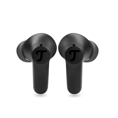 Teufel AIRY TWS 2 - Kabellos In-Ear Bluetooth Kopfhörer True-Wireless mit Active Noise Cancelling, IPX4 Wasserfest, 6 eingebauten Mikrofonen, Lange Akkulaufzeit (42 h), Touch Control - Night Black Bild 2