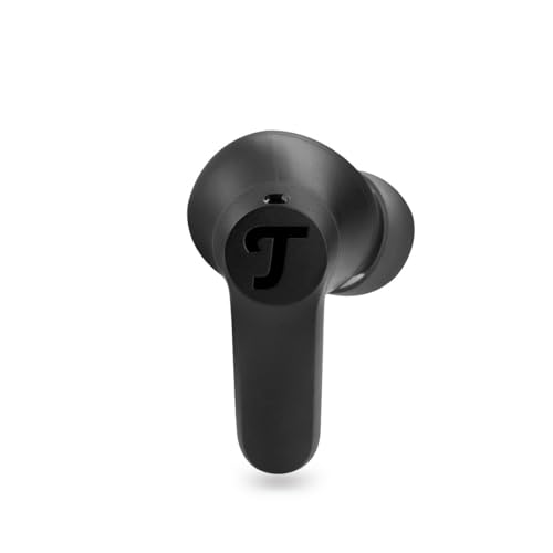 Teufel AIRY TWS 2 - Kabellos In-Ear Bluetooth Kopfhörer True-Wireless mit Active Noise Cancelling, IPX4 Wasserfest, 6 eingebauten Mikrofonen, Lange Akkulaufzeit (42 h), Touch Control - Night Black Bild 4