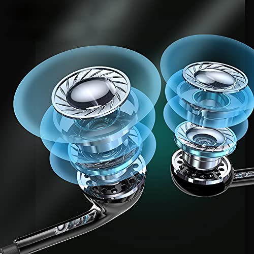 2 Pack kopfhörer mit Kabel in Ear kopfhörer Kabel Ohrhörer mit Mikrofon und Lautstärkeregler Headset mit 3.5mm Kopfhörern für Phone Samsung Huawei Android Smartphone Laptop MP3 Players Bild 2