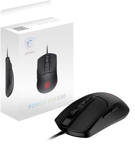 MSI Forge GM100 Optische Gaming-Maus, kabelgebunden, MS0716 Bild 1