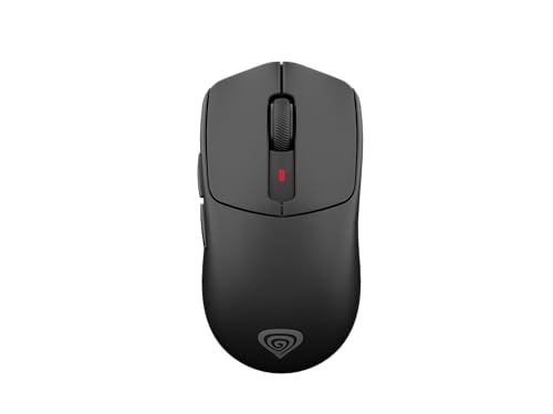 Genesis Zircon 500 G2 Wireless Gaming Maus – 10.000 DPI Pixart PMW3325, 2,4 GHz/BT 5.0/USB-C, 52 g Ultraleicht, mechanische Huano 90M Switches, 6 Tasten, Makros & Software, PC/Windows/Linux Bild 2